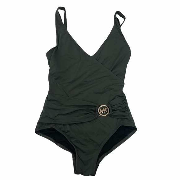 MICHAEL Michael Kors Other - Michael Kors army green one piece swimsuit. Size 8